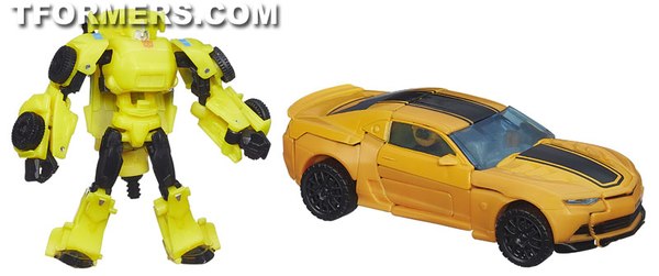 Toys R Us Exclusive Transformers Age Of Extinction  Evolution 2 Pack Images Grimlock, Strafe, Slug, Bumblebee  (11 of 12)